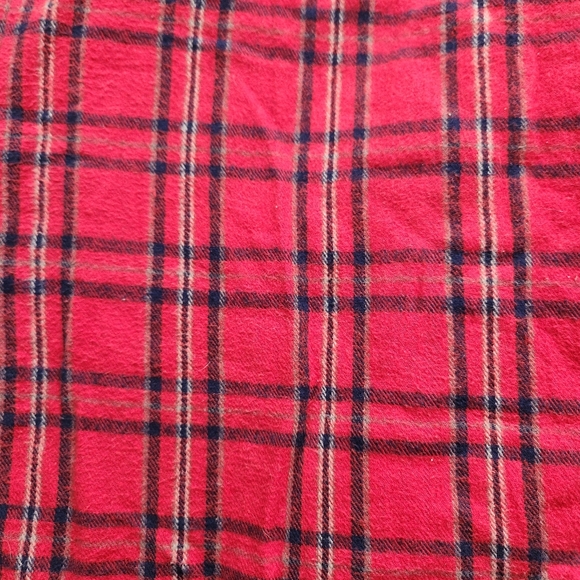 People Tree Fair Trade Red Plaid Tunic Dress size 4 - Picture 5 of 8